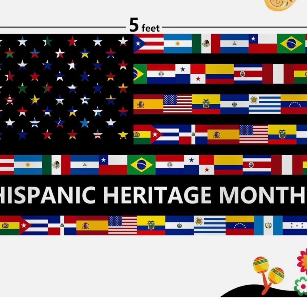 Hispanic Heritage Month Flag